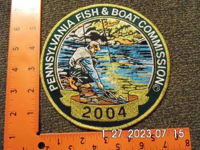 Pennsylvania Fish & Boat Commission 2004 Patch